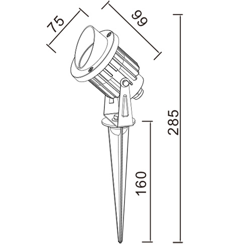 LED Garden lights outdoor IP65 Lawn lamps COB 1.jpg