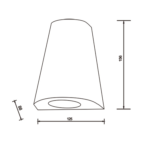 External wall light garden illumination GU10 1.jpg