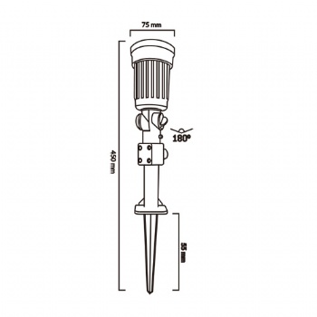 Garden lights outdoor E27 PAR38 Bulb