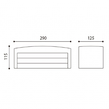 Outdoor wall light fixture Bulkhead lamps