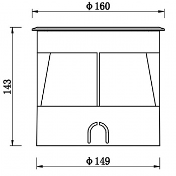 Led Underground lighting IP67 Dia 160 9-12W