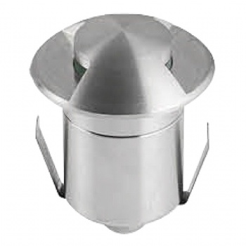 Led Stainless steel underground lighting 2 window Dia 42/52/62/72